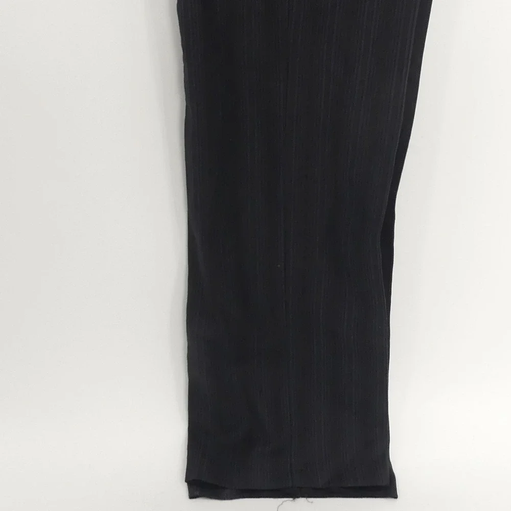 Ted Baker London 2-Piece Suit‎ Black Blue Stripe Wool Men's 42L 36x35